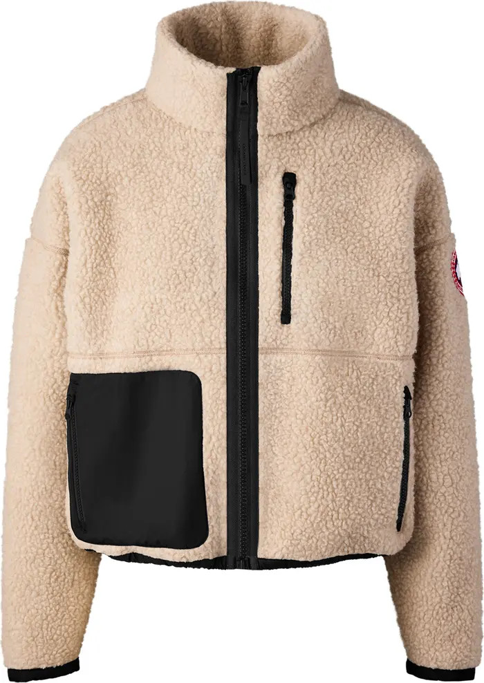Simcoe Wool Blend Fleece Jacket | Nordstrom