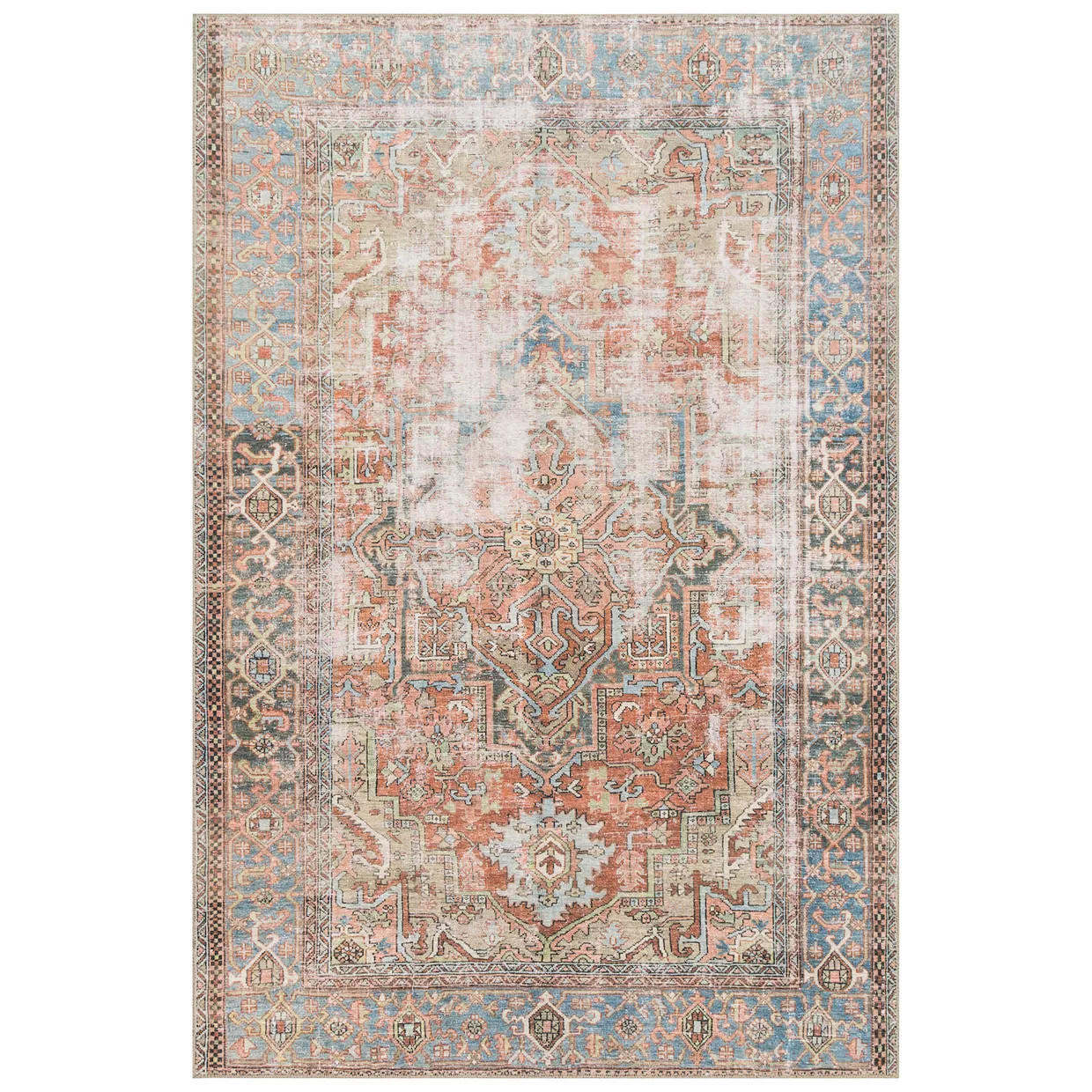 Loloi II Loren Terracotta Sky Accent or Area Rug | Kohl's