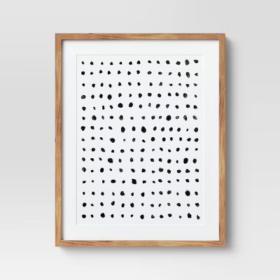 24" x 30" Dots Framed Under Glass with Mat - Project 62™ | Target