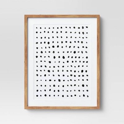 24&#34; x 30&#34; Dots Framed Under Glass with Mat - Project 62&#8482; | Target
