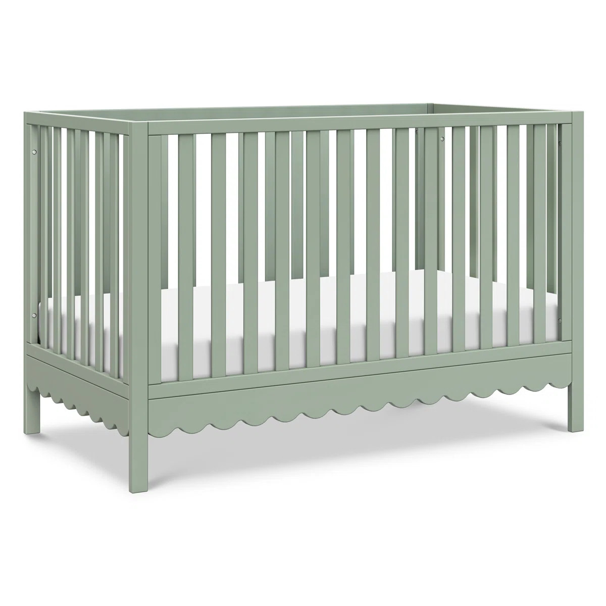Sammy Scallop 4-in-1 Convertible Crib | Wayfair North America