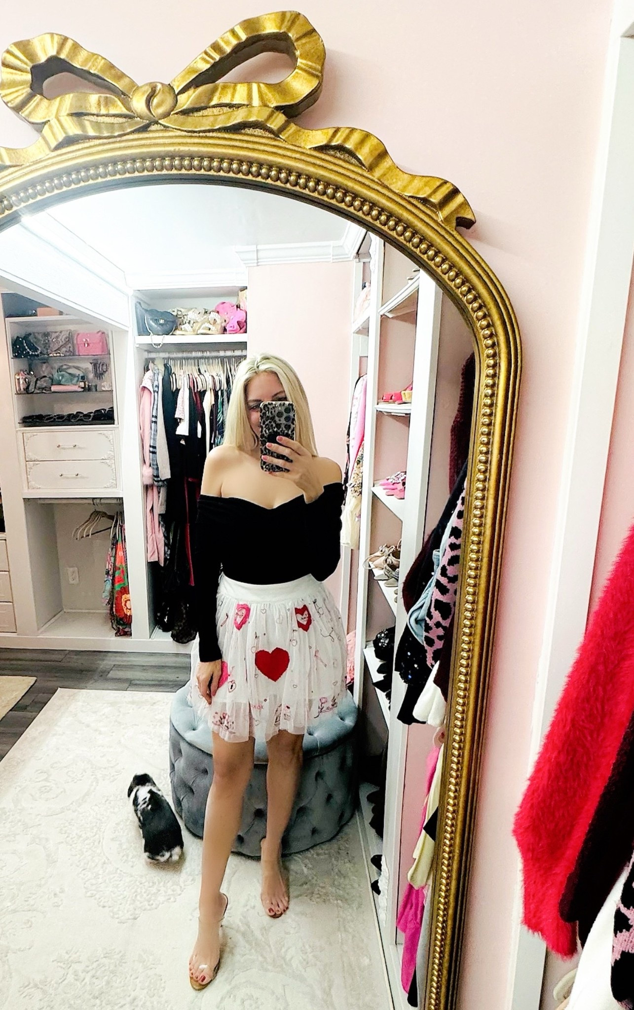 Cute valentines day tulle skirt! #LTKValentine tulle skiry girly style #ootn date night outfitt

#LTKdayinmylife #LTKNYFW