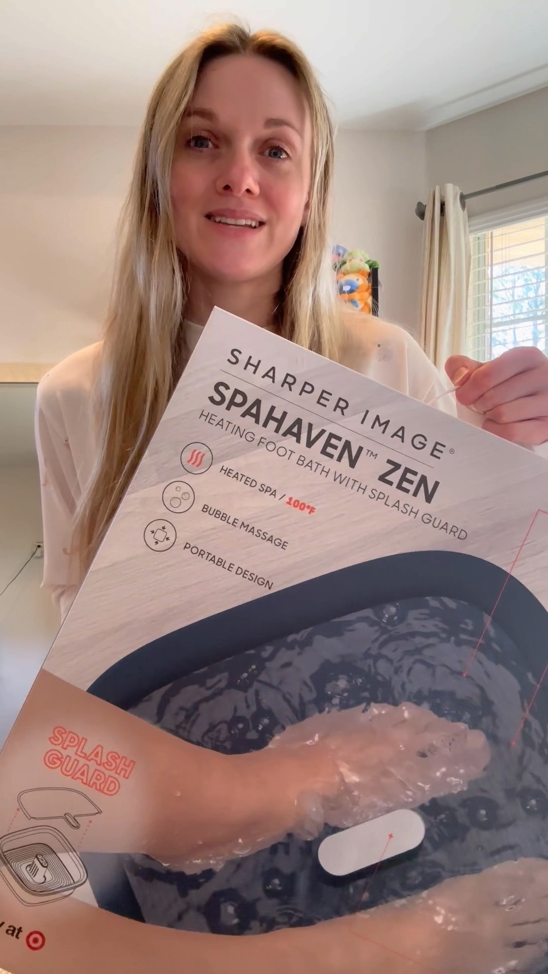 Amazing zen foot bath for busy days and just a little relaxing. This spa footbath goes up to 100 degrees, tons of space (US men’s size 12) and has massage designs in the base of the tub with the bubbles. I highly recommend and enjoy this. Can’t wait to add bath salts for the ultimate spa experience! Target find, spa bath, footbath, spa product, sp foot bath, healthier lifestyle

#LTKfitnessgoals #LTKselfcare #LTKValentine