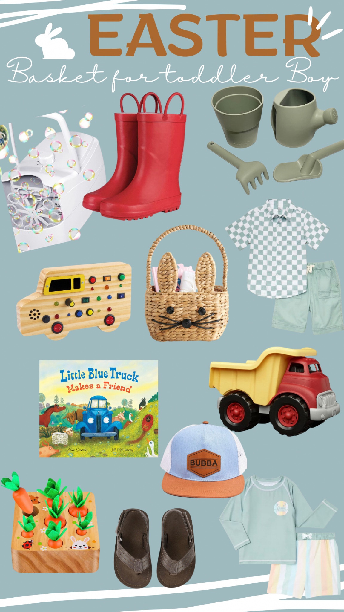 Toddler Boy Easter Basket Ideas 
Trucks, toddler outfit, Walmart outfit, affordable Amazon finds, toddler boy outfits,  toddler shoes, toddler toys

#LTKunder100 #LTKkids #LTKfamily