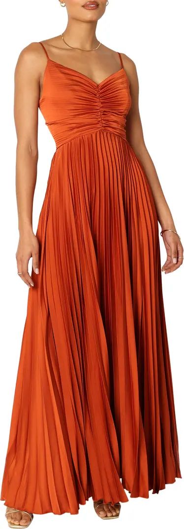 Naira Pleated Maxi Dress | Nordstrom