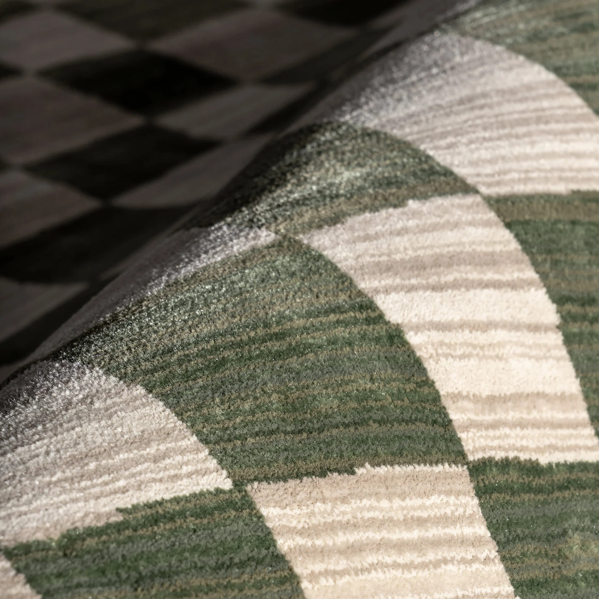 Rasali Checkered Box Rug | Rugs USA