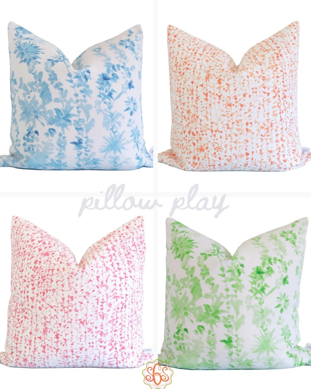 Bright, fun, pillow covers for spring & summer 

#LTKSeasonal #LTKHome #LTKmomlife