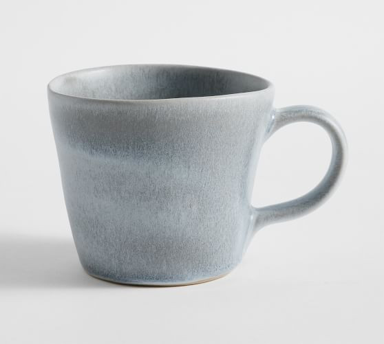 Larkin Stoneware Mugs - Set of 4 | Pottery Barn (US)