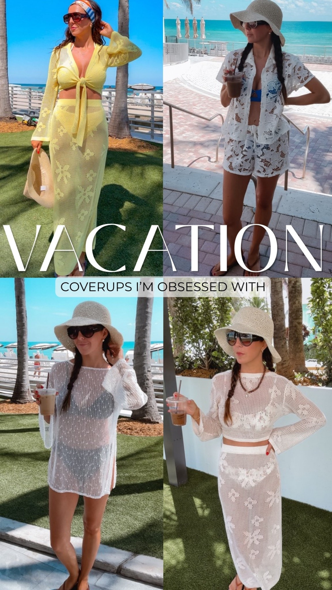 Vacation coverups that I’m obsessed with! The Amazon ones come in a ton of colors! 

Vacation wear, resort wear 



#LTKSaleAlert #LTKootd #LTKgrwm