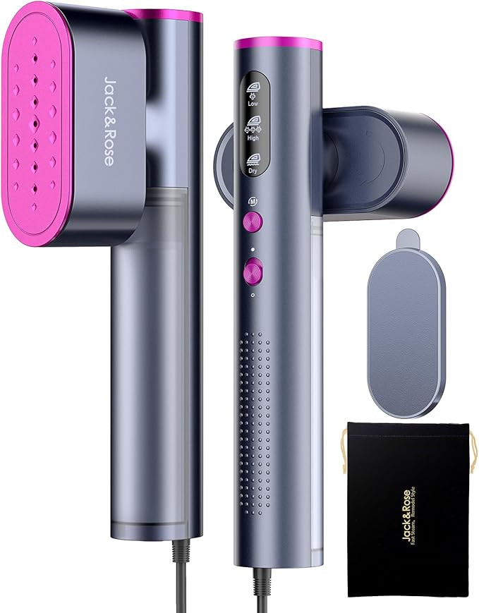 Jack ＆ Rose Dual Voltage Travel Steamer for Clothes,100-220V Portable Steamer,15s Heat Up,Steam... | Amazon (US)