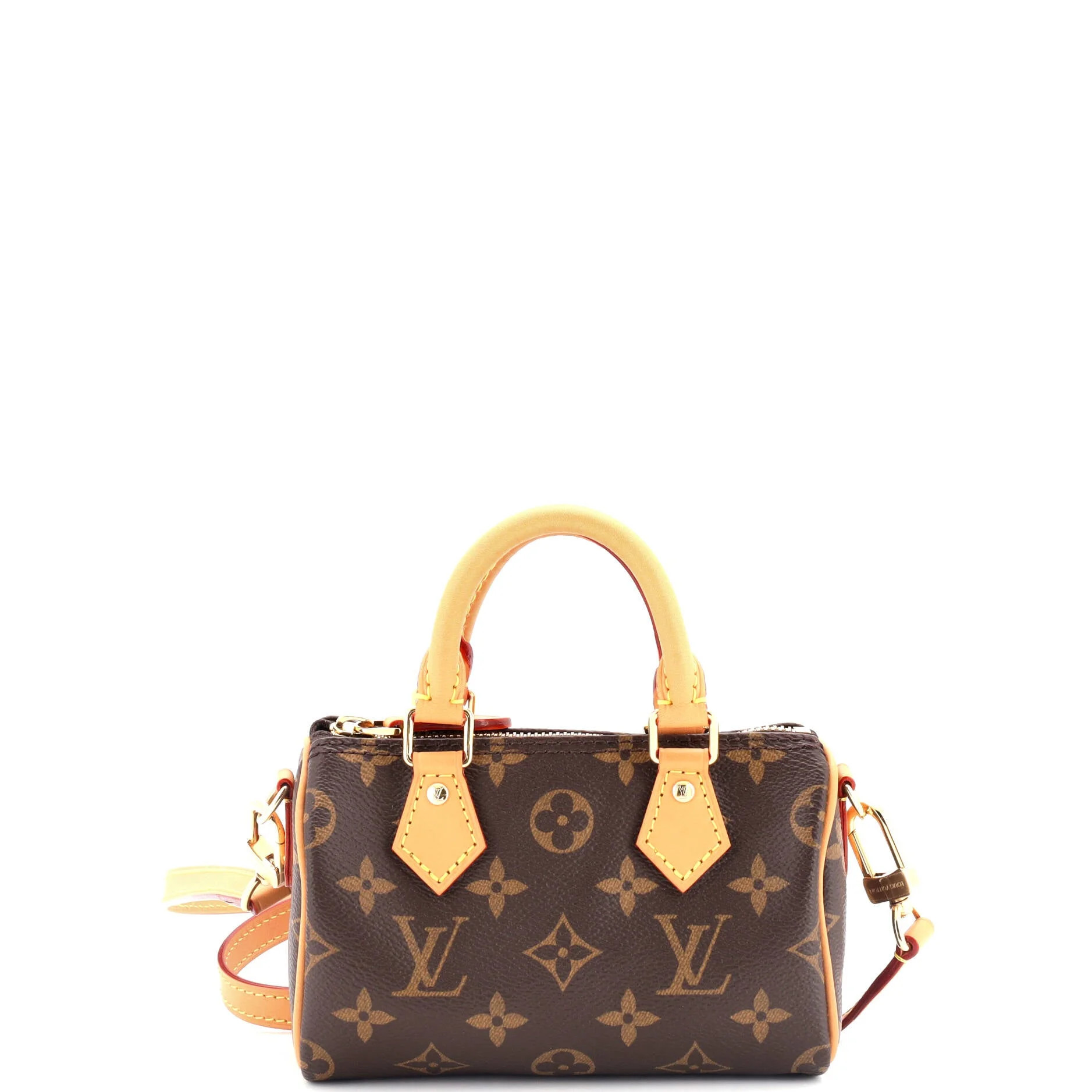 Pre-Owned Speedy Bandouliere NM Bag Monogram Canvas Nano By Rebag | Walmart (US)