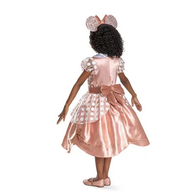 Disney Minnie Mouse Rose Gold Kids Premium Costume | Sam's Club