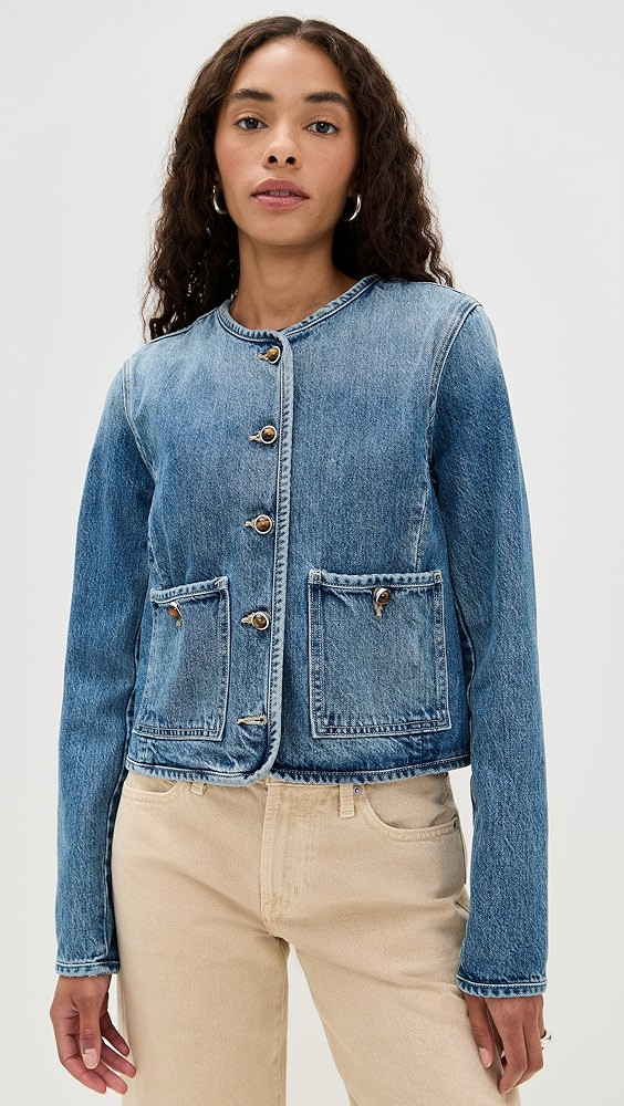 Andrea Jacket with Novel Buttons | Shopbop