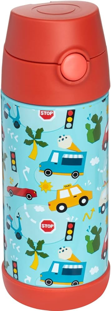 Snug Insulated Kids Water Bottle with Straw & Spout – Double-Wall Stainless Steel, Leakproof, E... | Amazon (US)