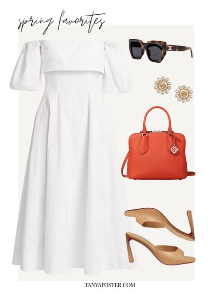 Gorgeous white midi dress for spring! 

#LTKworkwear #LTKstyletip #LTKSeasonal