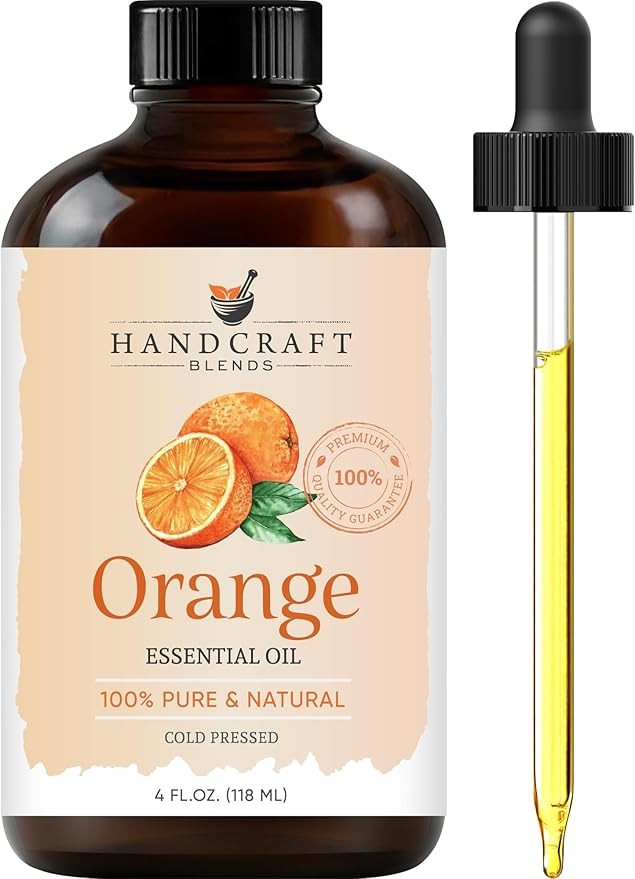 Handcraft Blends Orange Essential Oil - Huge 4 Fl Oz - 100% Pure and Natural - Premium Grade with... | Amazon (US)