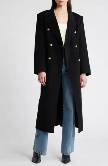 Pixie Market Double Breasted Wool Coat | Nordstrom | Nordstrom