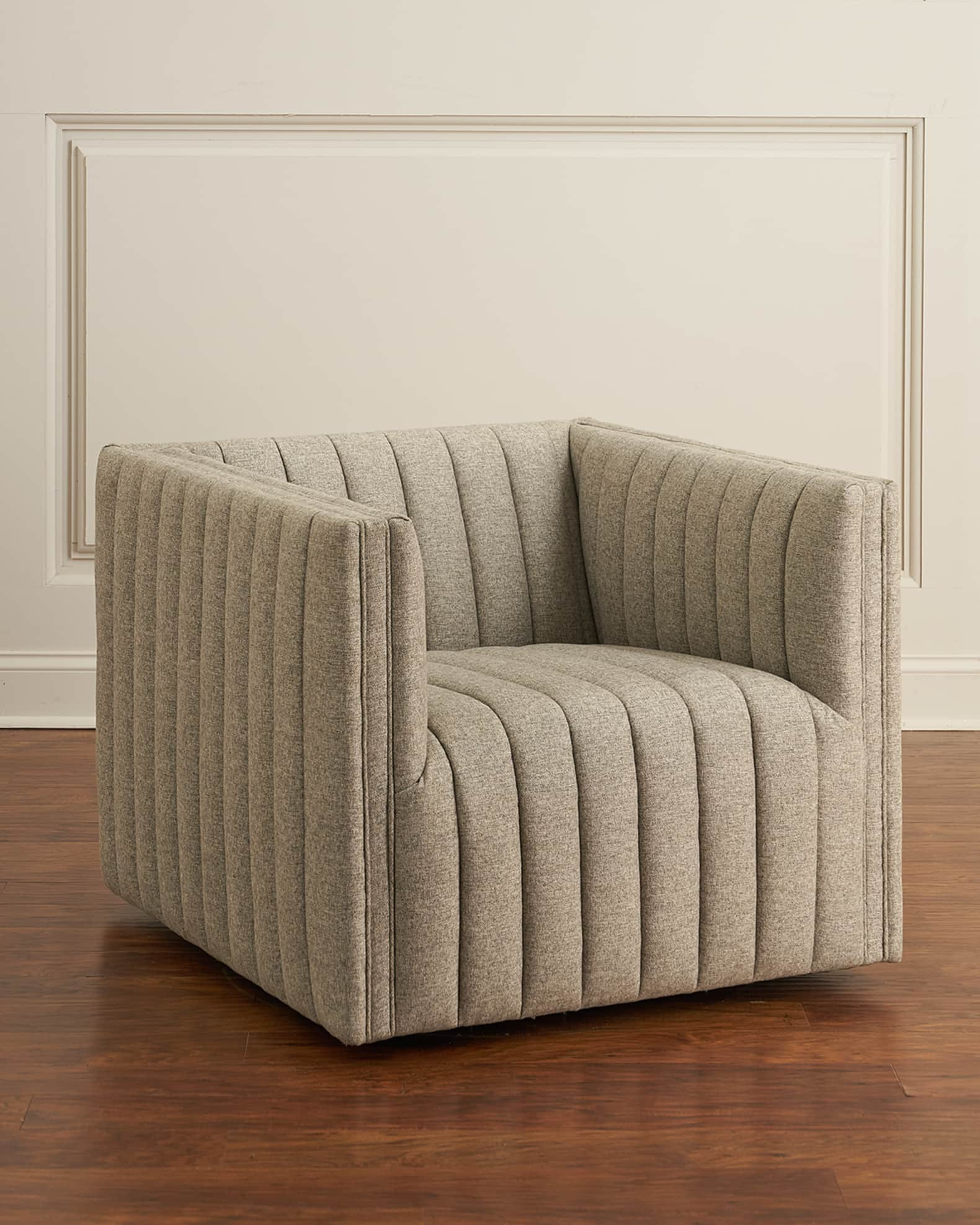 Augustine Swivel Chair | Neiman Marcus
