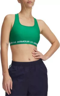 Under Armour Women's Mid Crossback Sports Bra | DICK'S Sporting Goods