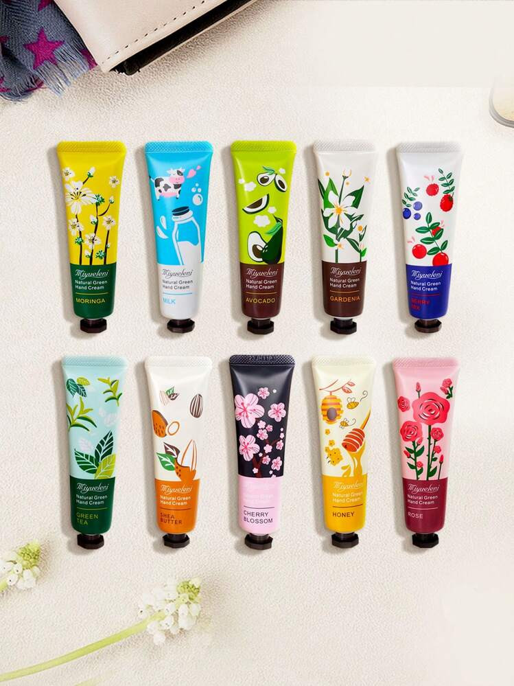 10 Pack Hand Cream Gifts Set For Women, Hand Cream For Dry Cracked Hands, Moisturizing Hand Lotio... | SHEIN