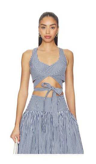 Alexis Lex Top in Navy,White. - size XS | Revolve Clothing (Global)