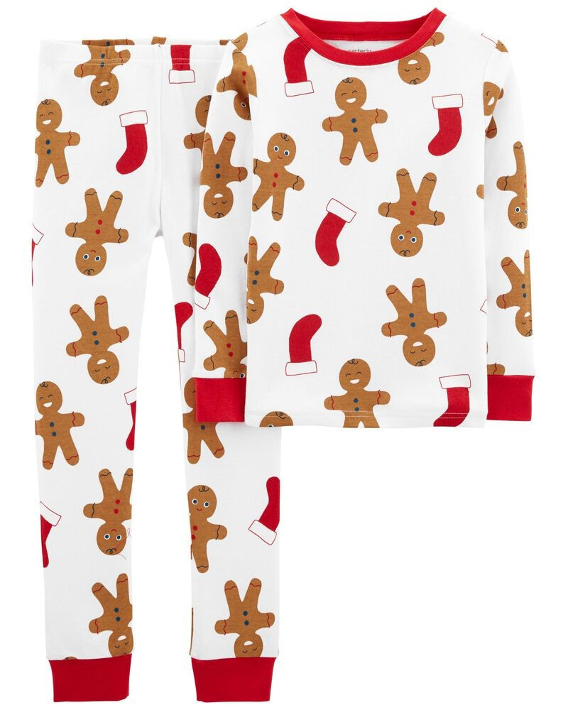 Kid 2-Piece Gingerbread 100% Snug Fit Cotton PJs | OshKosh B'gosh