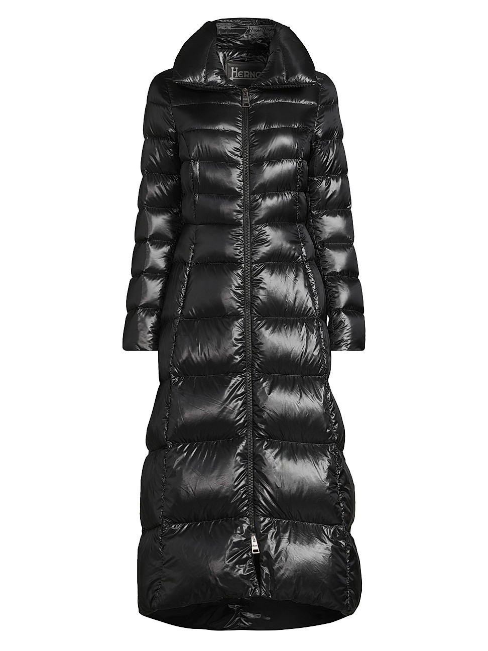Women's Long Down Puffer Coat - Black - Size 0 | Saks Fifth Avenue