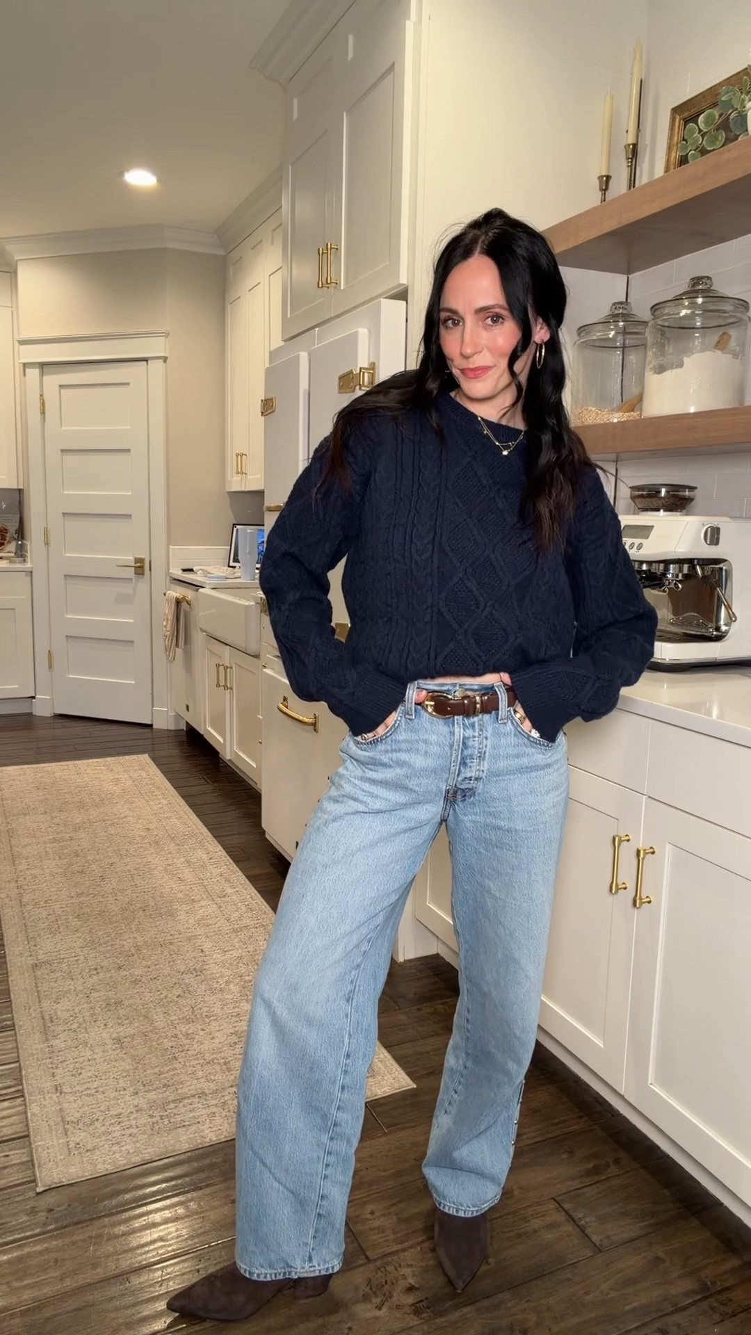 Taking a chunky knit sweater, a good pair of Target jeans & adding some accessories to make it an outfit. 

Wearing a M in the sweater


#LTKFindsUnder100 #LTKootd #LTKgrwm
