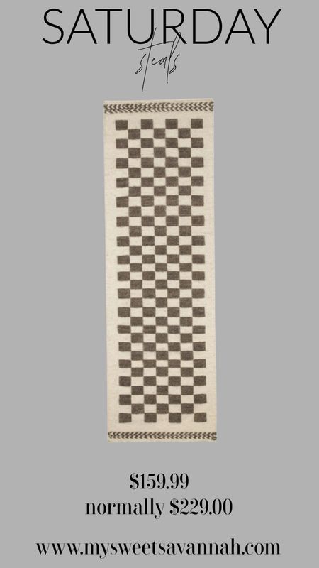 Checkered rug runner 
Restoration hardware 
RH 
LOOK FOR LESS 
Luxe for less 
Home decor 
Organic modern 
Furniture
Sale alert 
Amazon 
Pottery barn 
Target 
Interior design 
Modern organic
Interior styling 
Neutral interiors 
Luxe for less 
Savings 
Sale alert 
Look for less 


#LTKhome #LTKsalealert