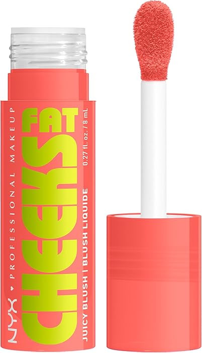 NYX PROFESSIONAL MAKEUP Fat Cheeks Liquid Blush, Buildable, Dewy Blush with Long-Lasting 12HR Wea... | Amazon (US)