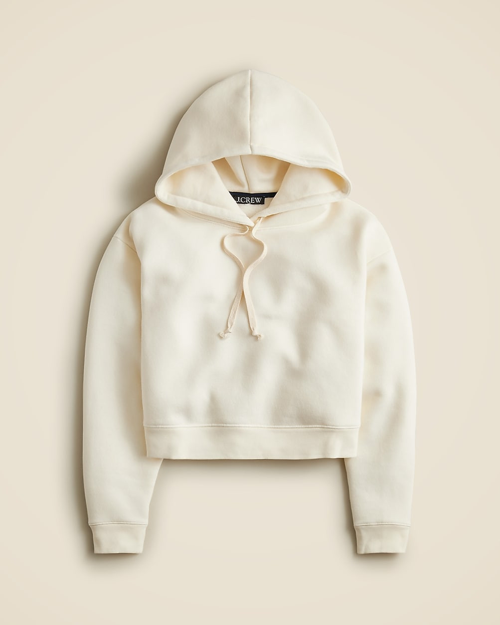 Heritage fleece cropped hoodie | J. Crew US