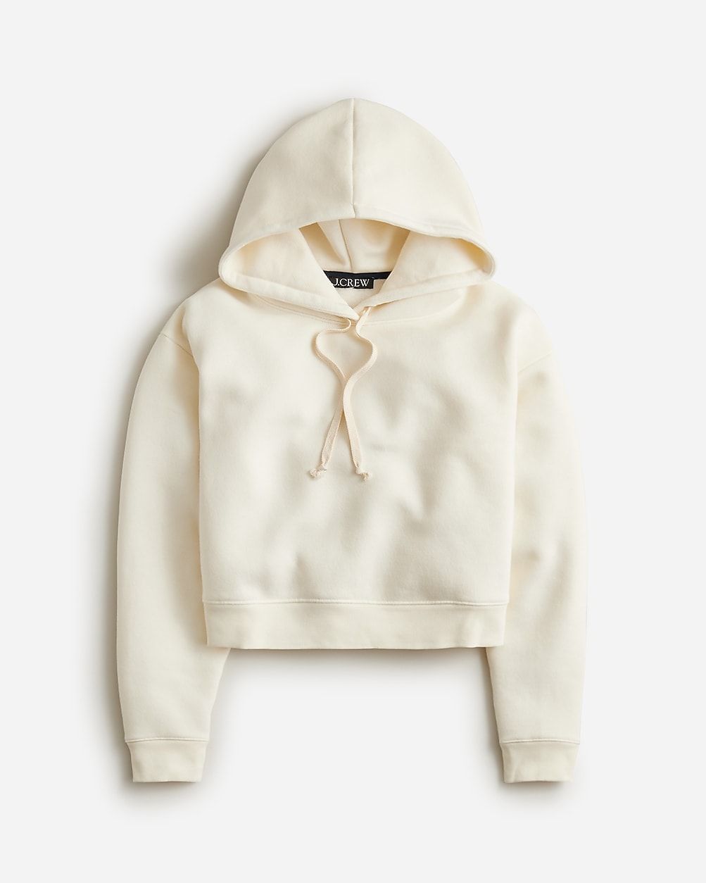 Heritage fleece cropped hoodie | J.Crew US