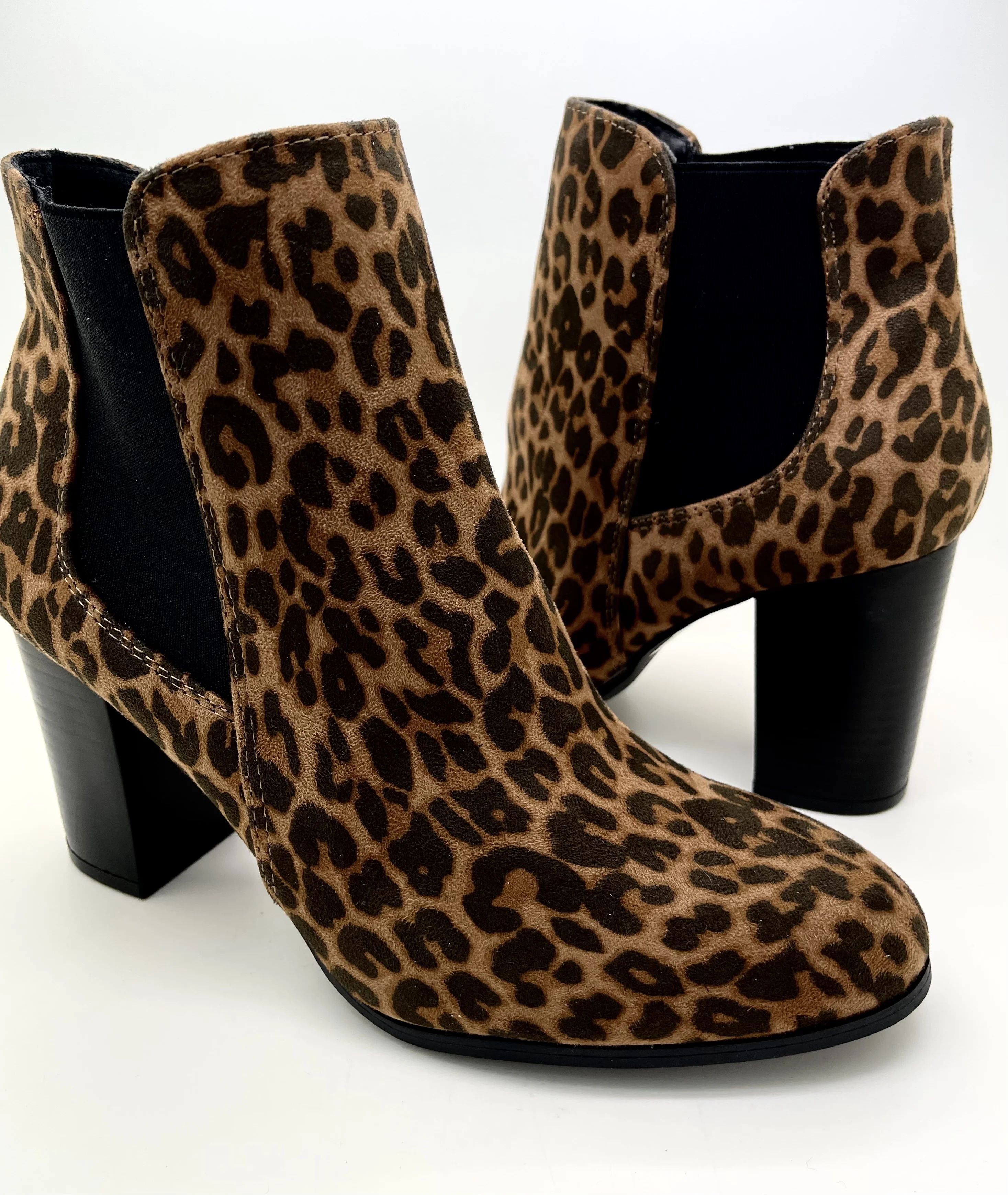 Leopard Print Womens Ankle Boot Bootie - Walmart.com | Walmart (US)