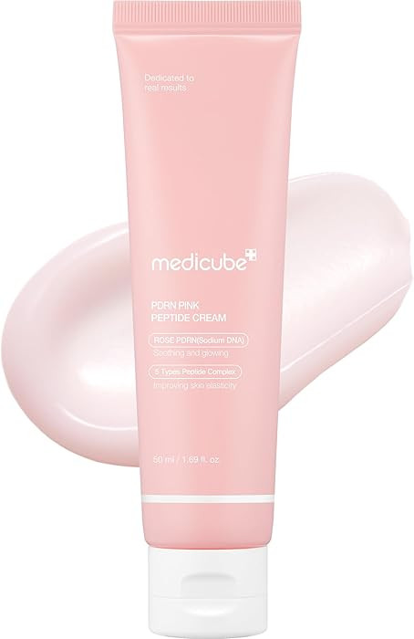 medicube PDRN Pink Hyaluronic Moisturizing Cream | Blemish Recovery, Relief & Hydrating Care | Re... | Amazon (US)