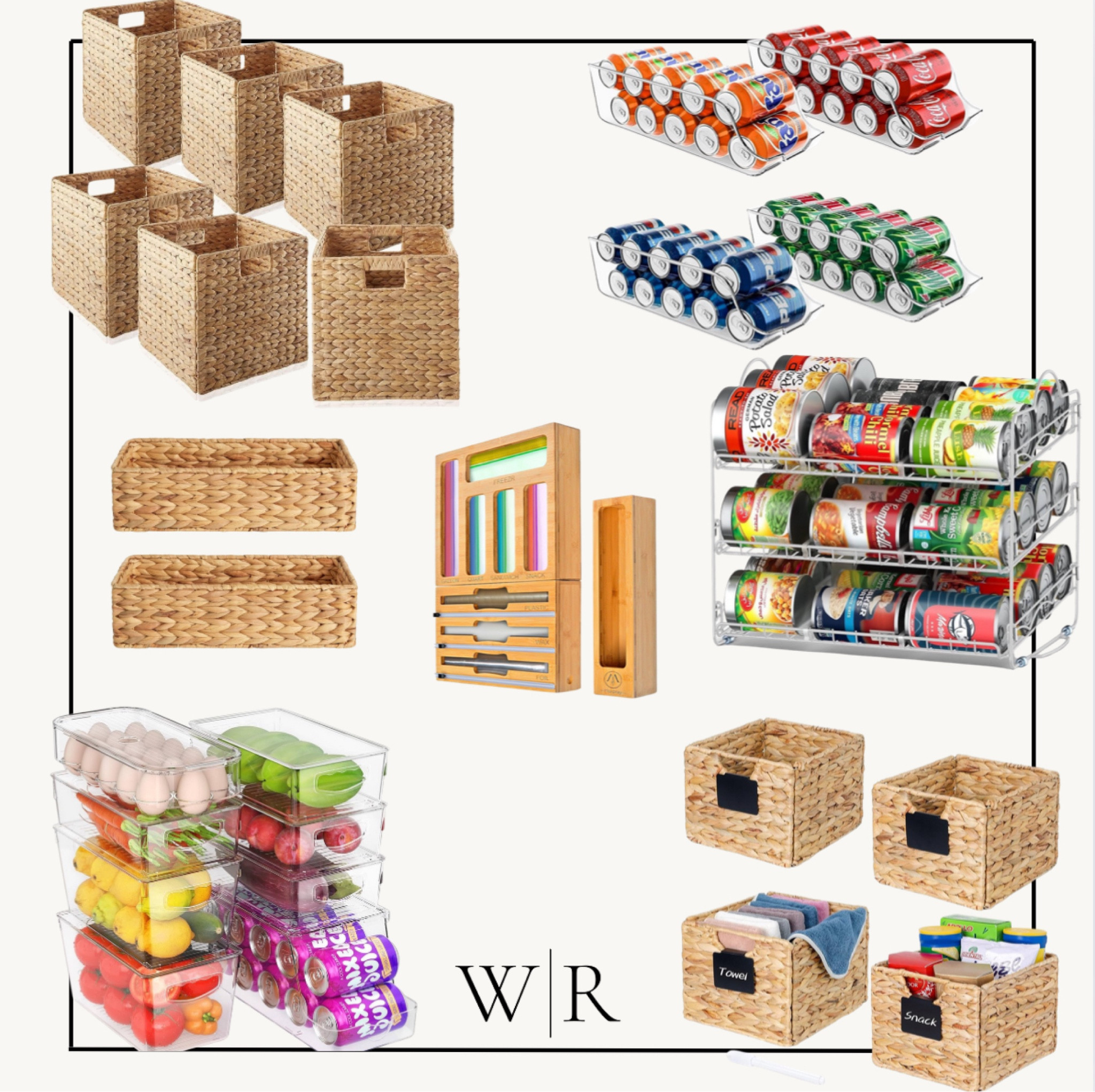 Kitchen and pantry storage & organization solutions. 

#LTKHome #LTKSummerSales #LTKSaleAlert