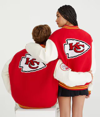 Kansas City Chiefs Bomber Jacket | Aeropostale
