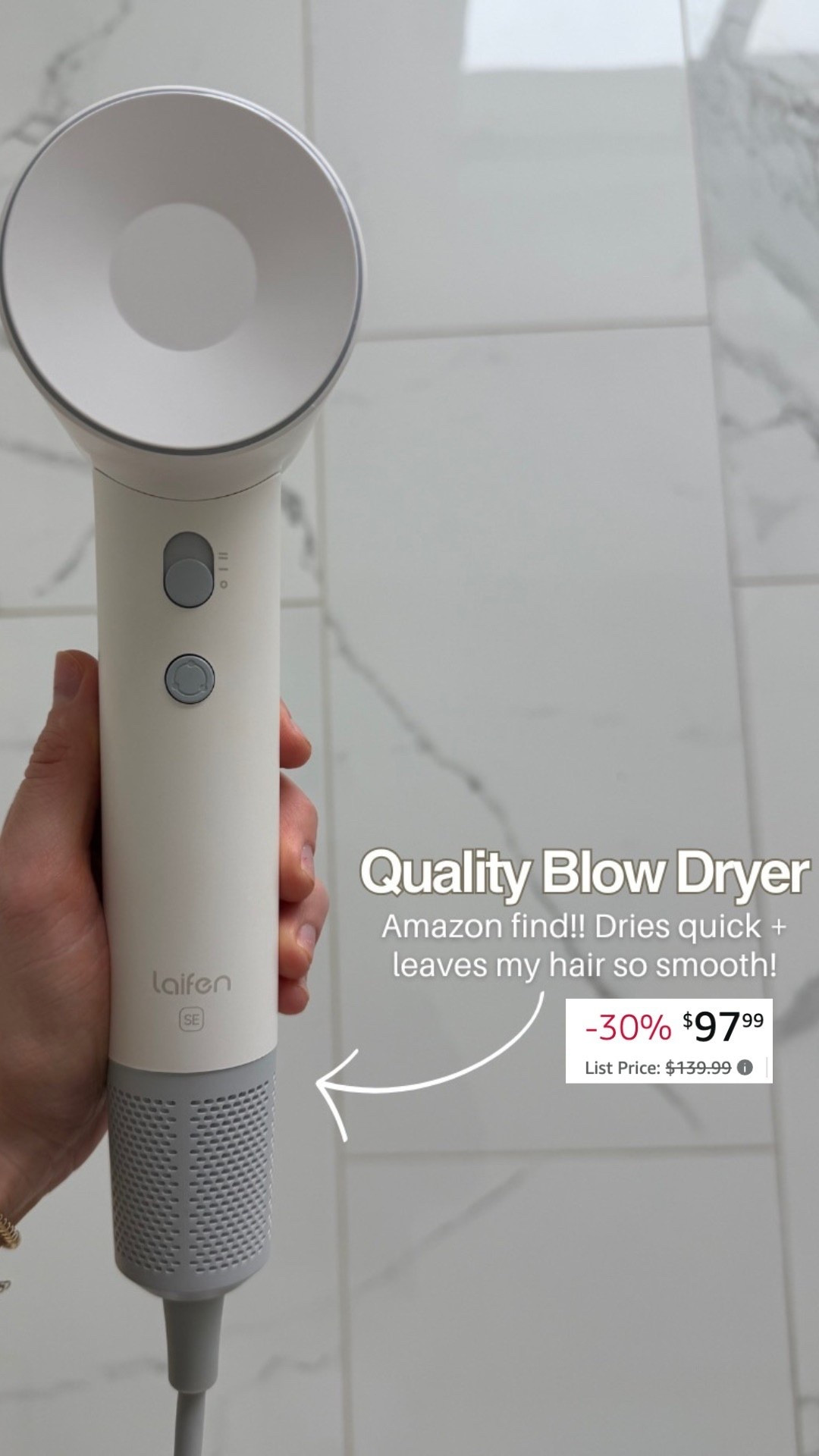 Amazon hairdryer on sale! This I use this blow dryer almost everyday and it’s under $100 right now! 

#LTKSaleAlert #LTKBeauty #LTKmorningroutine