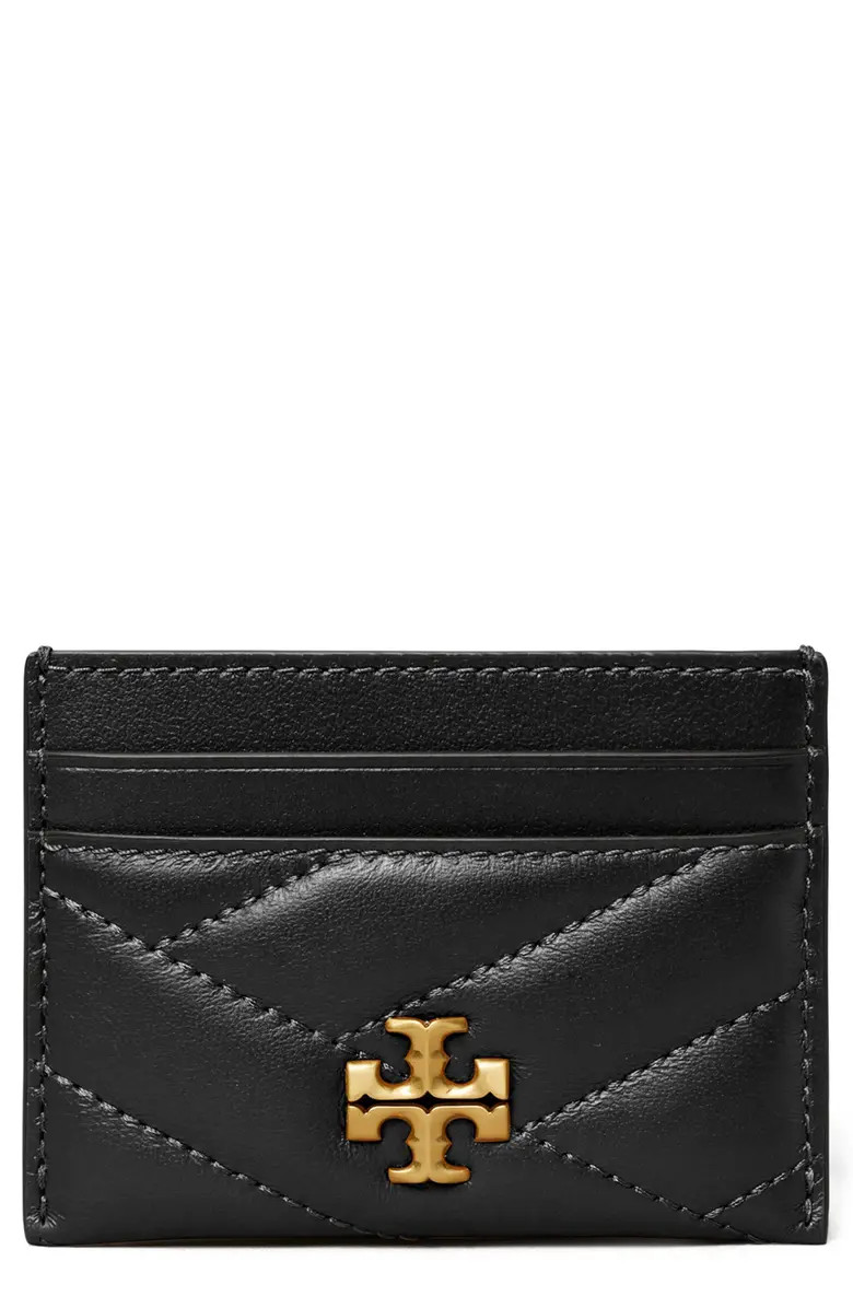 Kira Chevron Leather Card Case | Nordstrom