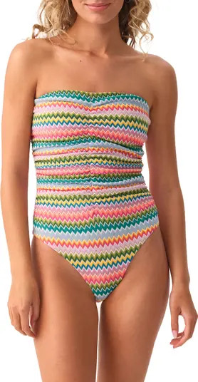 PQ SWIM Ruched One-Piece Swimsuit | Nordstrom | Nordstrom