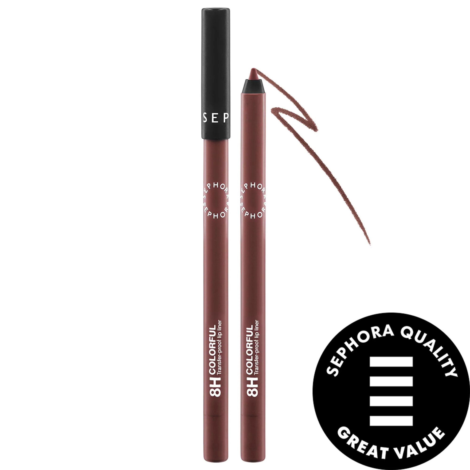SEPHORA COLLECTION Colorful 8HR Longwear Transferproof Lip Liner 14 Muted Brown 0.04 oz / 1.2 g | Sephora (US)