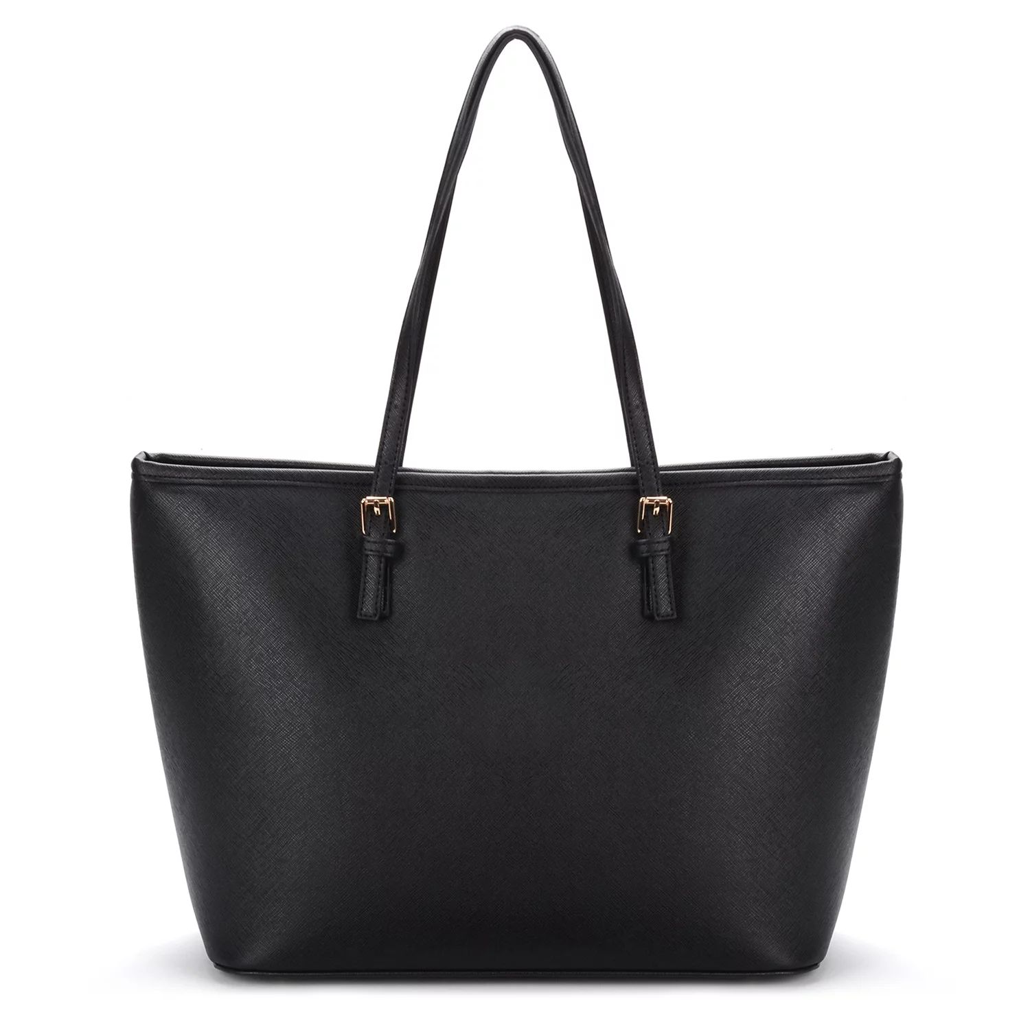 Ladies Handbag Tote Simple Casual Large Shoulder Bag Top Handle Handbag for Business for Women(Bl... | Walmart (US)