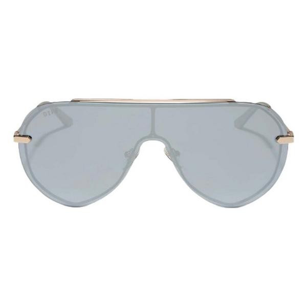 Women's DIFF EYEWEAR Imani Sunglasses Gold/Silver Mirror | Scheels Sports