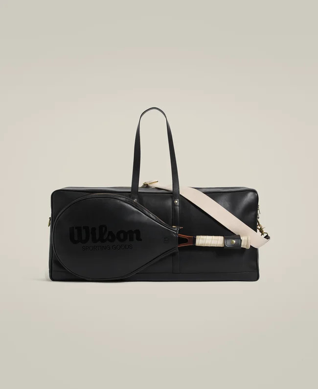 Wilson Showman Leather Tennis Bag | Wilson Sporting Goods