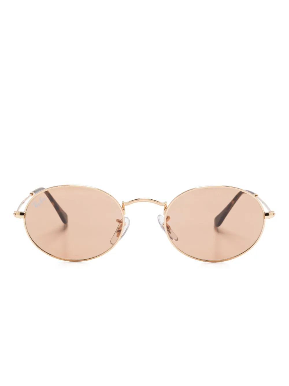 Ray-Ban RB3547 Sunglasses | Gold | FARFETCH | Farfetch Global