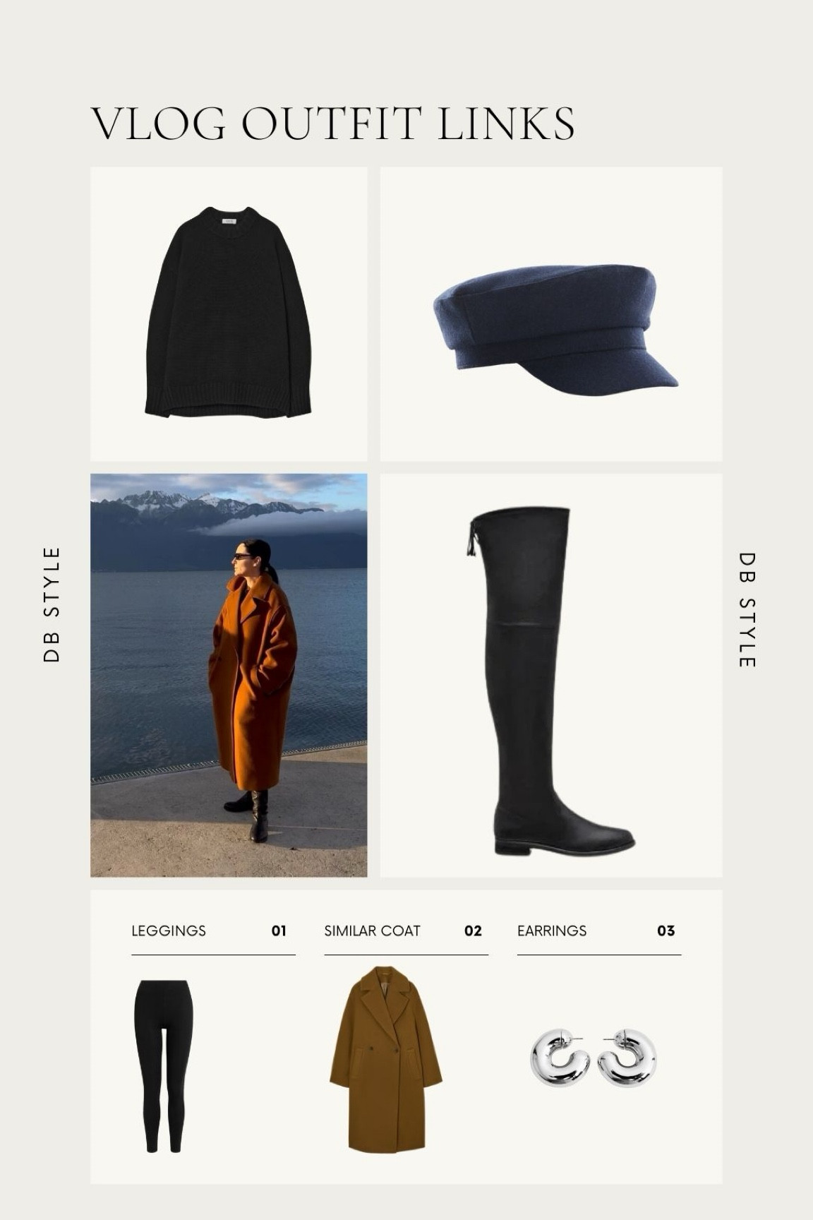 All the links for the look I wore in my latest Vlog.. “24 Hours In Switzerland”

Everything is identical, aside from the coat which is 2 years old now 

#LTKeurope #LTKuk