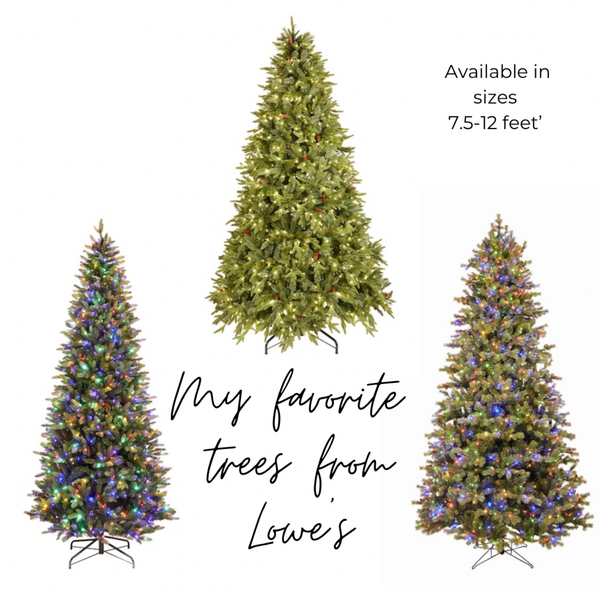 Lowes Christmas Trees… a few I love 🎄

#LTKhome #LTKHoliday #LTKSeasonal