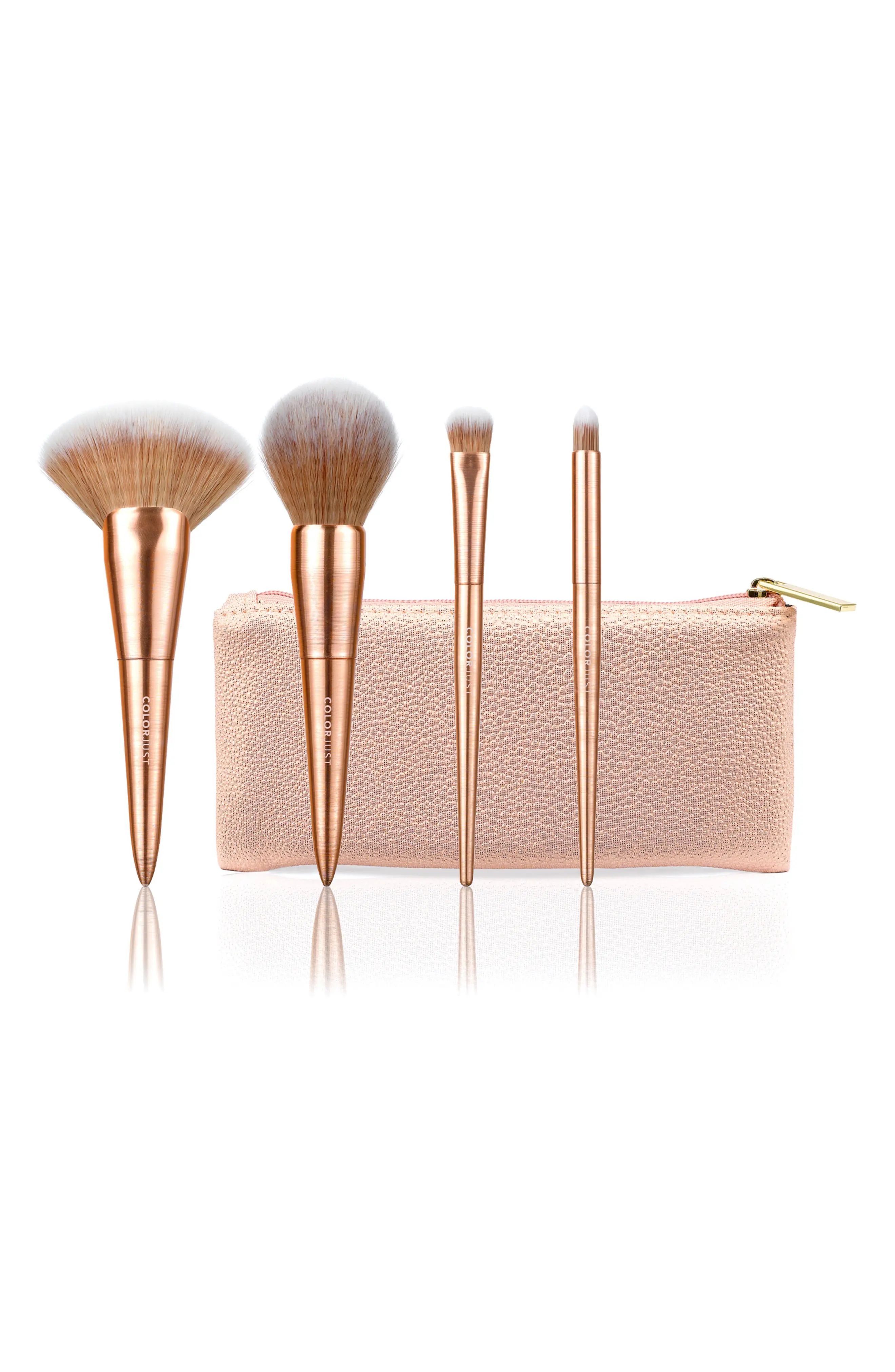 COLORJUST Rose Gold Brush Set ($60 Value) | Nordstrom