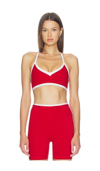 FORM Reversible V Neck Bra in Navy,Red. - size S | Revolve Clothing (Global)