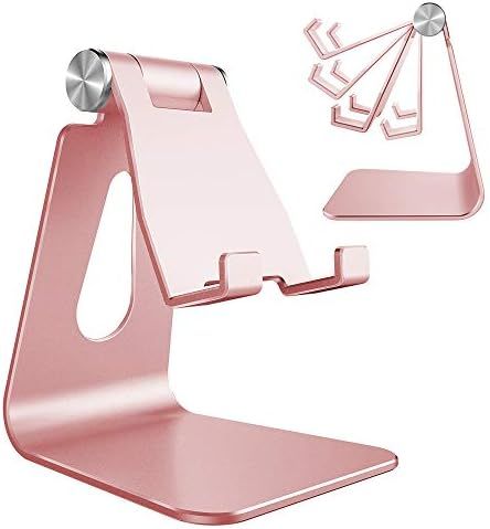 Adjustable Cell Phone Stand, CreaDream Phone Stand, Cradle, Dock, Holder, Aluminum Desktop Stand ... | Amazon (US)