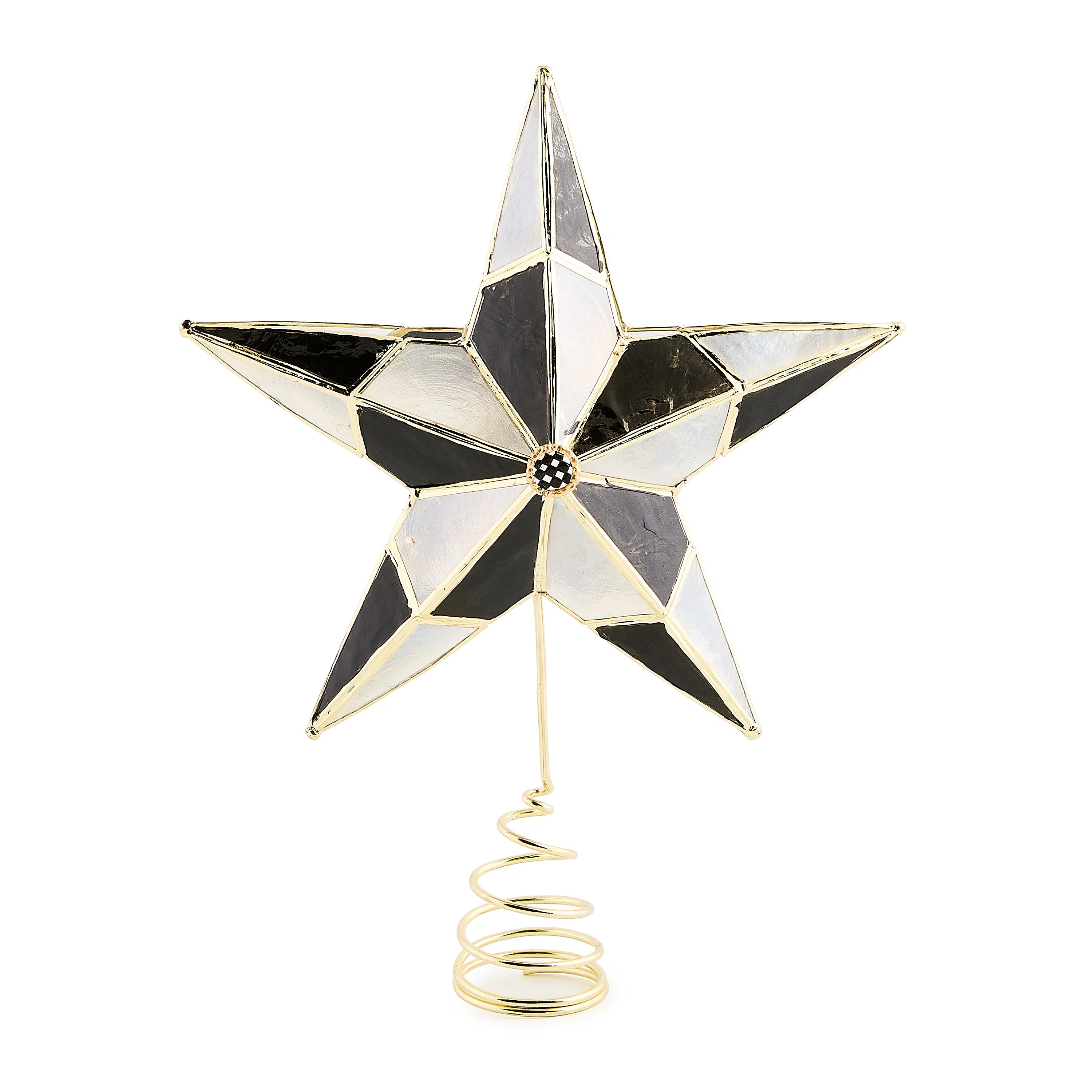 Courtly Capiz Star Tree Topper | Wayfair North America